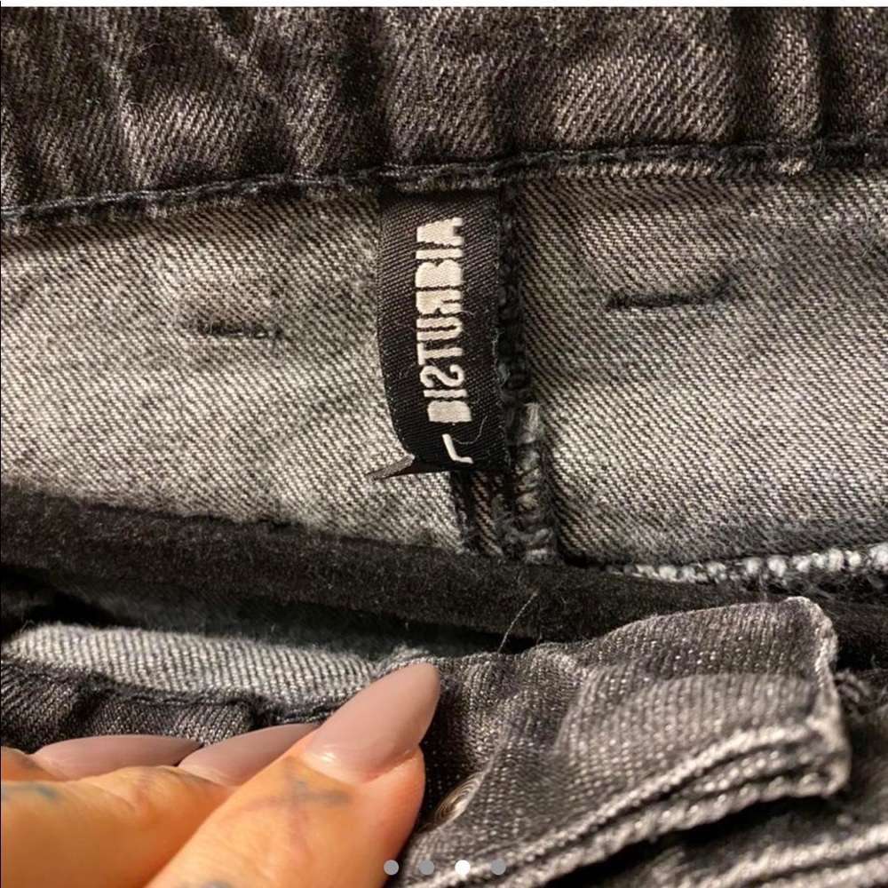 EMO DISTURBIA CUSTOM PATCH JEANS*PERFECT CONDITION* - Picture 3 of 4
